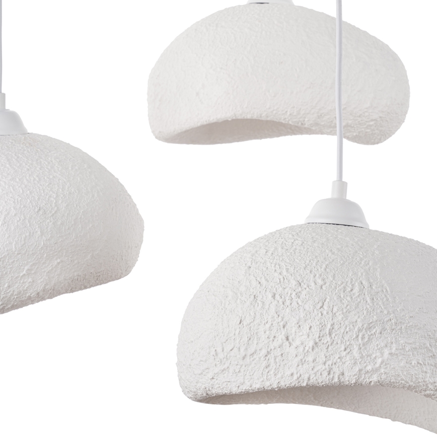 Brilagi - Viseći luster WABI SABI na sajli 3xE27/40W/230V, promjer 60 cm, bijela
