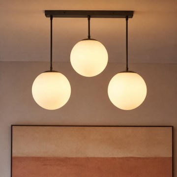 BRILAGI - Visilica na sajli POLOS 3xE27/40W/230V crna