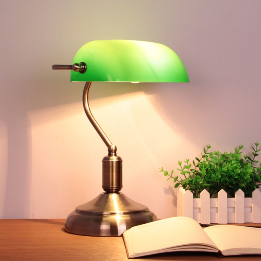 Brilagi - Zamjenski sjenilo za stolnu lampu BANK OFFICE zelene boje