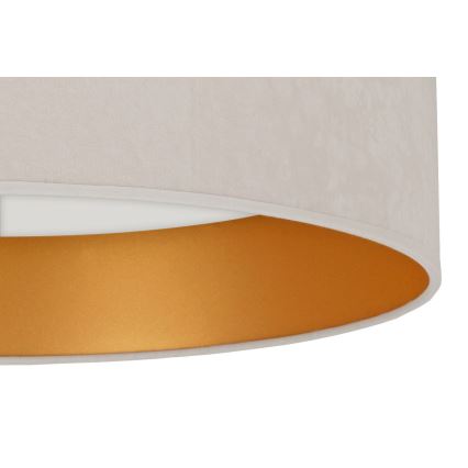 Brilagi - Zamjenski univerzalni abažur VELVET, promjer 30 cm, krem/zlatna