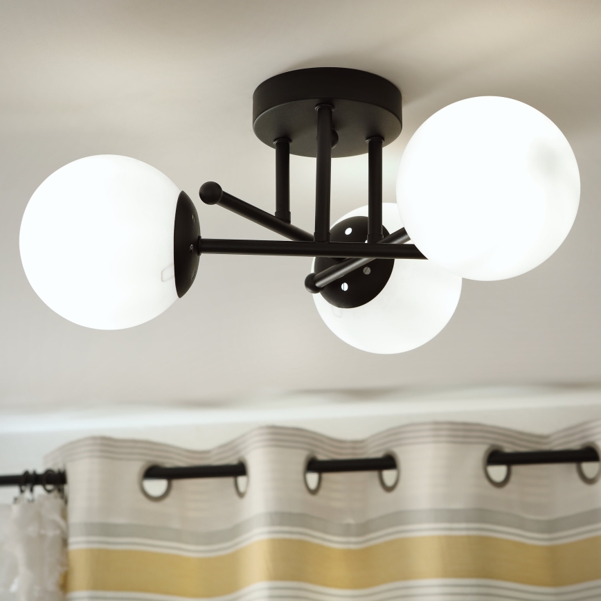 Brilagi - Zamjensko staklo MALIVA (E14) za luster i lampu, Ø 13 cm, bijelo