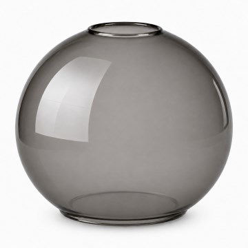 Brilagi - Zamjensko staklo za luster DIOR E27, promjer 15 cm, zadimljeno sivo