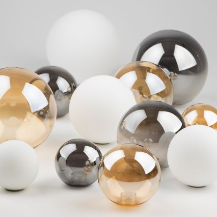 Brilagi - Zamjensko staklo za lustere, zidna svjetiljka i lampu MISTEL, MILLA promjer 12 cm dimno