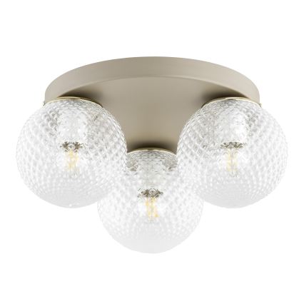 BRILAGI - Zamjensko univerzalno staklo STELLA E27, promjer 15 cm, prozirno/zlatno