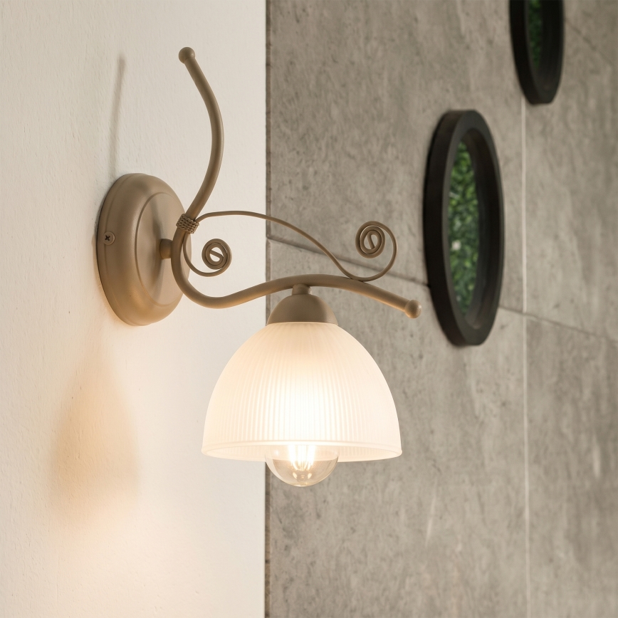 Brilagi - Zidna lampa ANTICO MODERN 1xE27/60W/230V bež