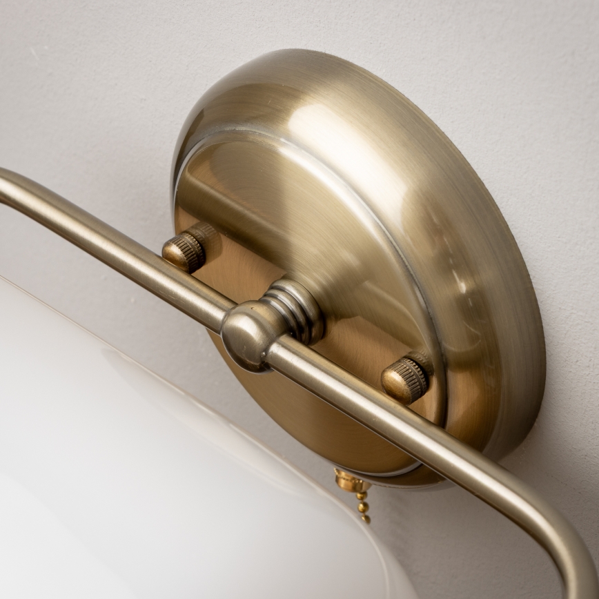 Brilagi - Zidna lampa BANK OFFICE 1xE27/60W/230V mesing/bijela