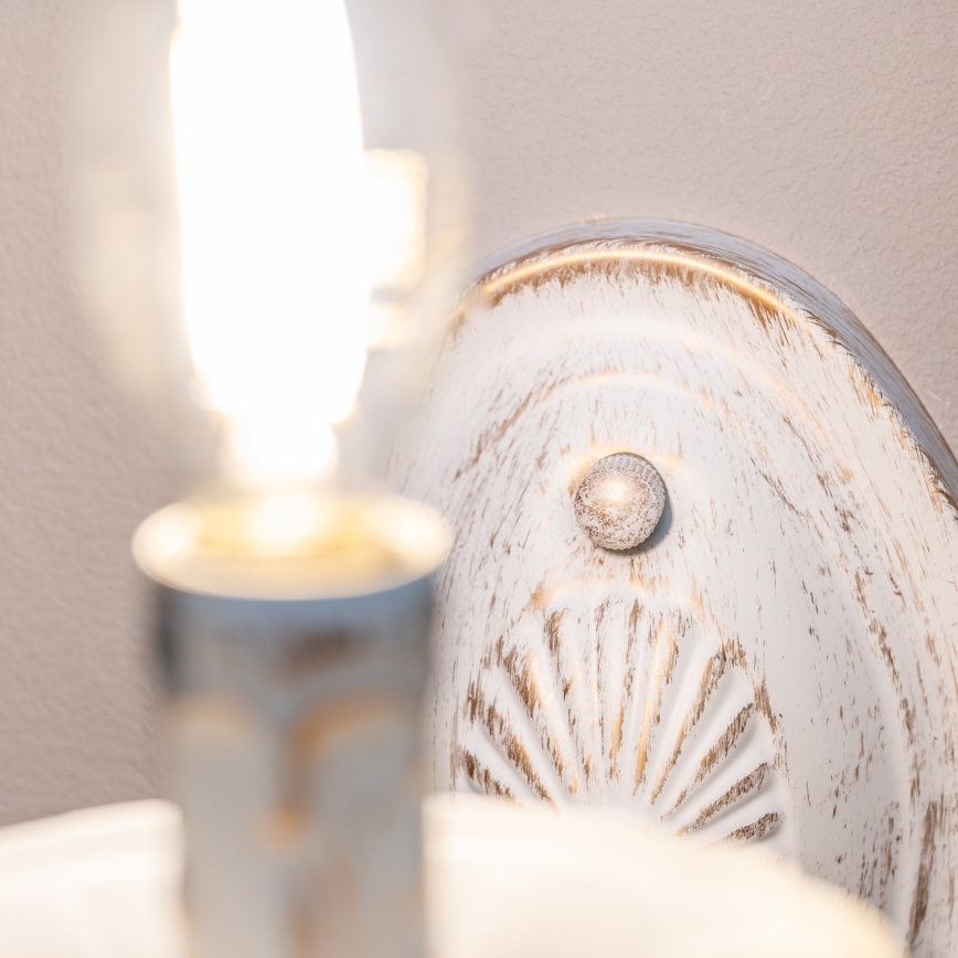 BRILAGI - Zidna lampa CLASSIC 1xE14/60W/230V krem/patina