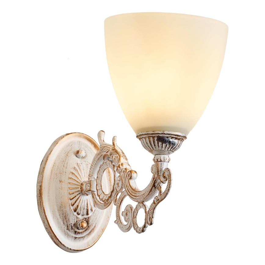 Brilagi - Zidna lampa CLASSIC 1xE27/60W/230V krem/patina