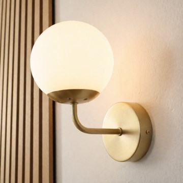 Brilagi - Zidna lampa MALIVA 1xE14/15W/230V zlatna/bijela