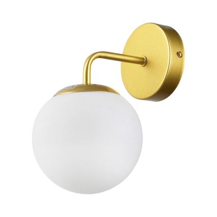Brilagi - Zidna lampa MALIVA 1xE14/15W/230V zlatna/bijela