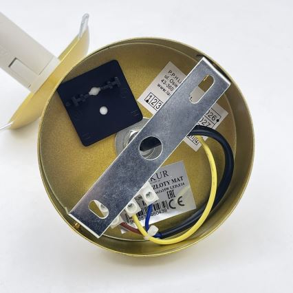 Brilagi - Zidna lampa MALIVA 1xE14/15W/230V zlatna/bijela