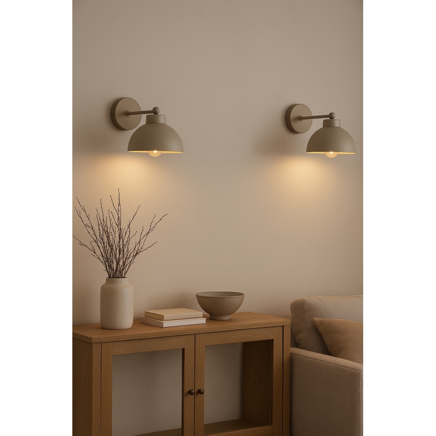 Brilagi - Zidna lampa MOON 1xE27/60W/230V bežna/zlatna