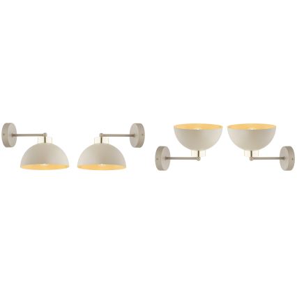 Brilagi - Zidna lampa MOON 1xE27/60W/230V bežna/zlatna