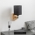 Brilagi - Zidna lampa NUBILA WOOD 1xE27/25W/230V hrast/crna
