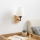 Brilagi - Zidna lampa NUBILA WOOD 1xE27/25W/230V hrast/krem