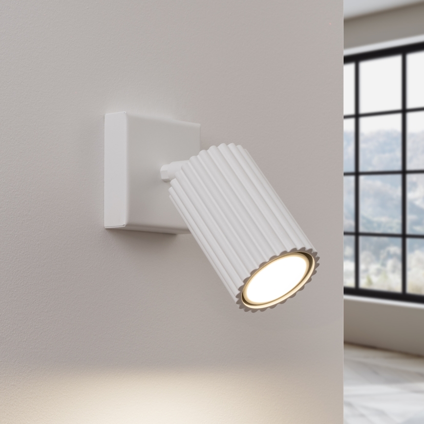 Brilagi - Zidna reflektorska svjetiljka CRESTO 1xGU10/10W/230V bijela