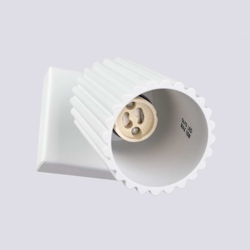 Brilagi - Zidna reflektorska svjetiljka CRESTO 1xGU10/10W/230V bijela
