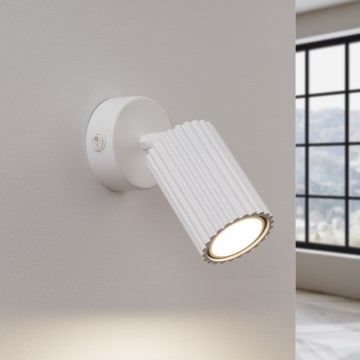 Brilagi - Zidna reflektorska svjetiljka CRESTO 1xGU10/10W/230V bijela