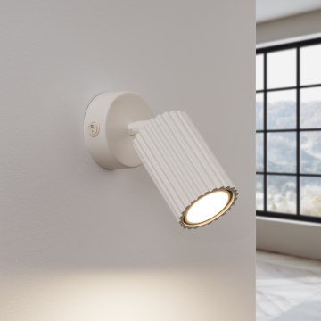 Brilagi - Zidna reflektorska svjetiljka CRESTO 1xGU10/10W/230V krem