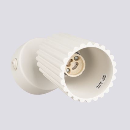 Brilagi - Zidna reflektorska svjetiljka CRESTO 1xGU10/10W/230V krem