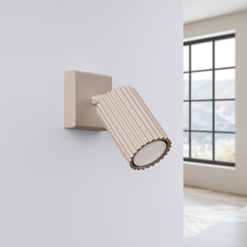 Brilagi - Zidna reflektorska svjetiljka CRESTO 1xGU10/10W/230V taupe