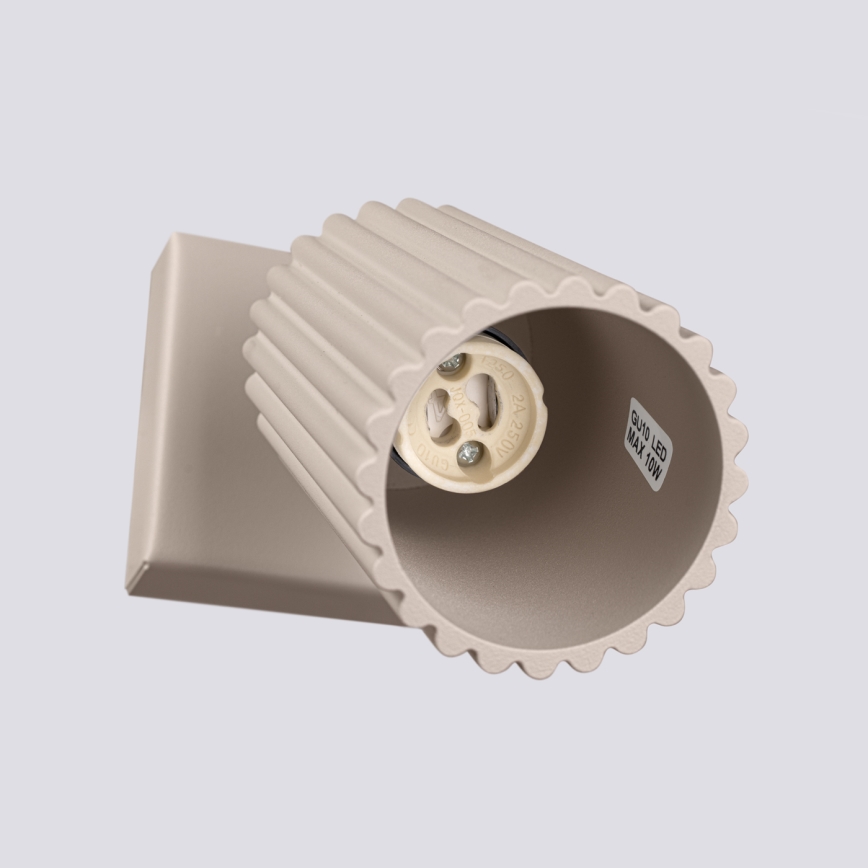 Brilagi - Zidna reflektorska svjetiljka CRESTO 1xGU10/10W/230V taupe