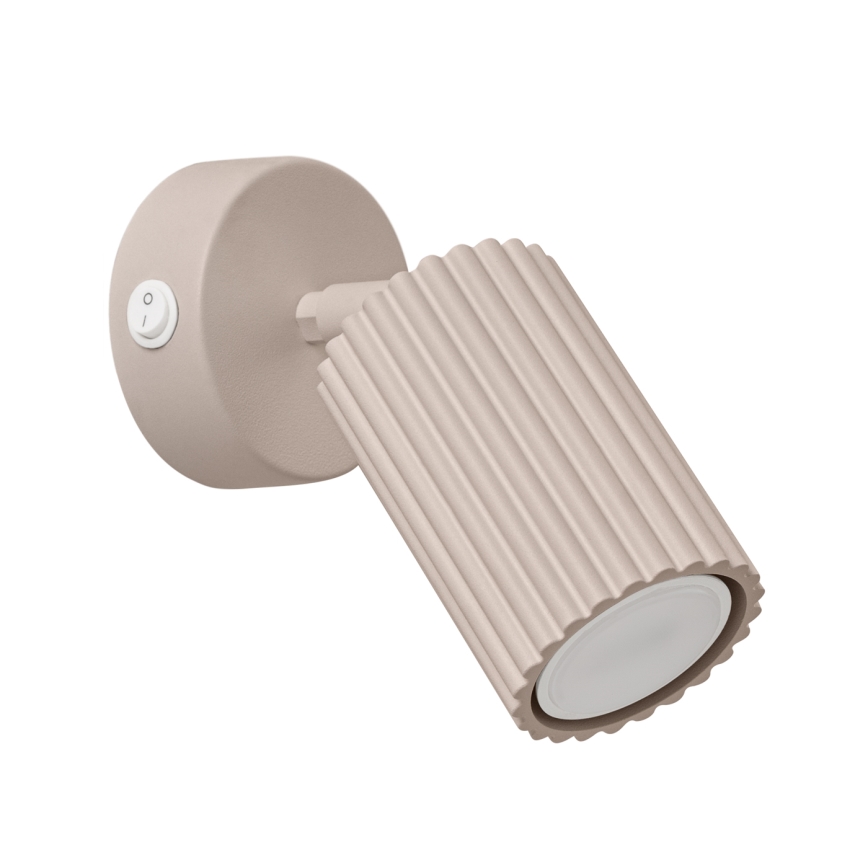 Brilagi - Zidna reflektorska svjetiljka CRESTO 1xGU10/10W/230V taupe