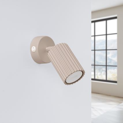 Brilagi - Zidna reflektorska svjetiljka CRESTO 1xGU10/10W/230V taupe