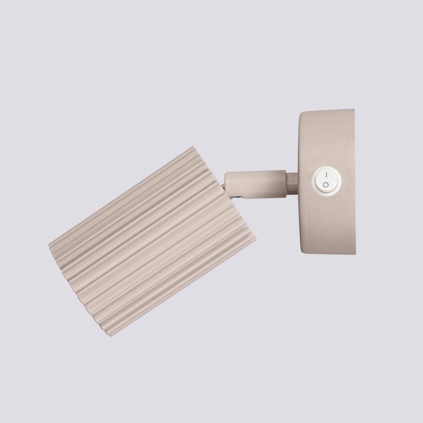 Brilagi - Zidna reflektorska svjetiljka CRESTO 1xGU10/10W/230V taupe