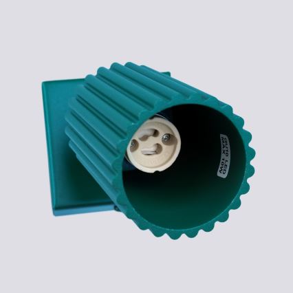 Brilagi - Zidna reflektorska svjetiljka CRESTO 1xGU10/10W/230V tirkizna