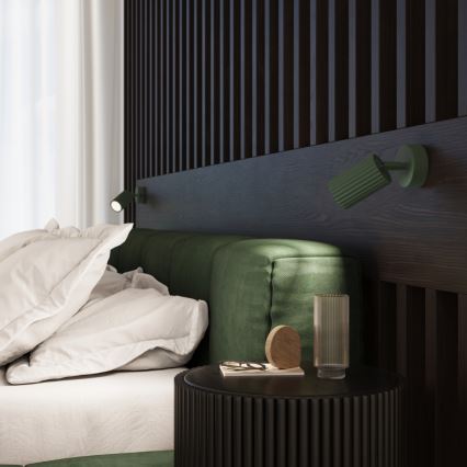 Brilagi - Zidna reflektorska svjetiljka CRESTO 1xGU10/10W/230V zelena