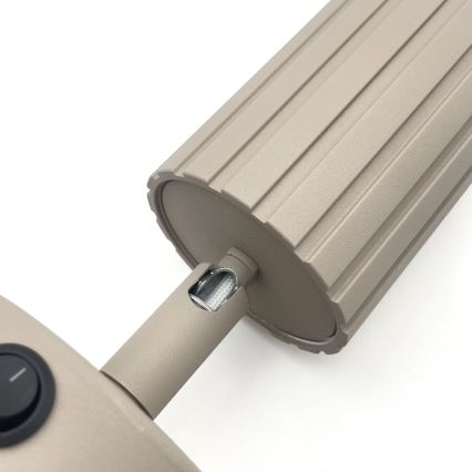 Brilagi - Zidna reflektorska svjetiljka CRISPINA 1xGU10/10W/230V bež