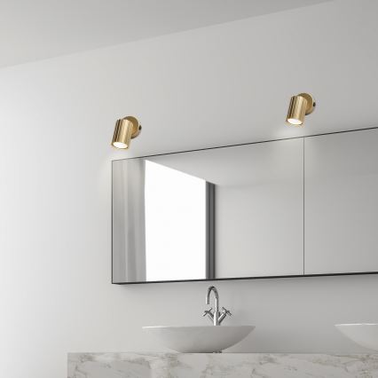 Brilagi - Zidna reflektorska svjetiljka CRISPINA 1xGU10/10W/230V zlatna