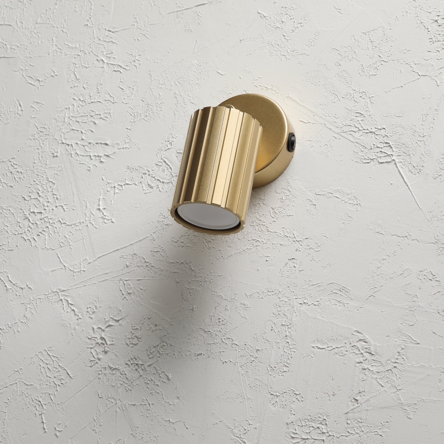 Brilagi - Zidna reflektorska svjetiljka CRISPINA 1xGU10/10W/230V zlatna