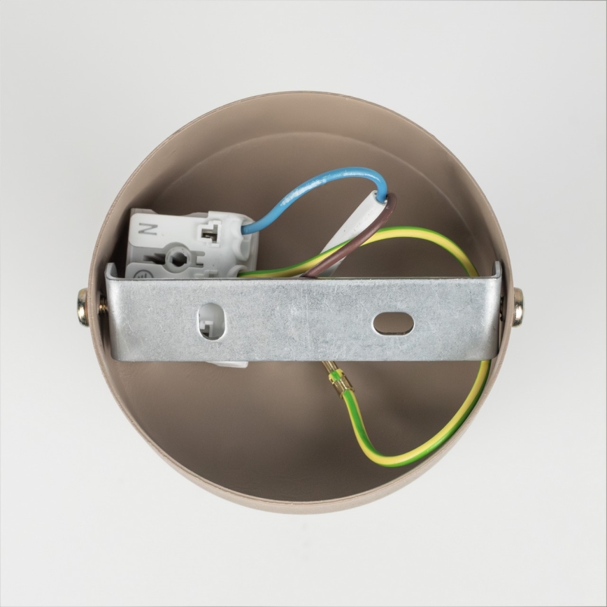 Brilagi - Zidna reflektorska svjetiljka POKER 1xGU10/25W/230V bež/zlatna