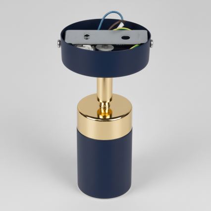 Brilagi - Zidna reflektorska svjetiljka POKER 1xGU10/25W/230V plava/zlatna