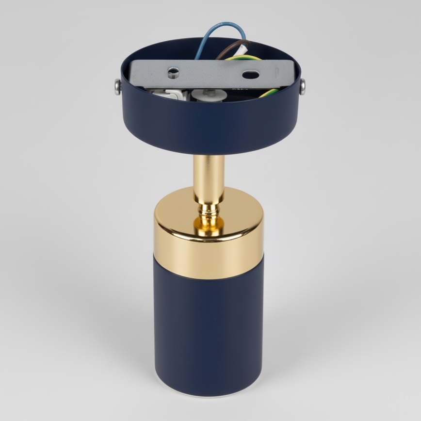 Brilagi - Zidna reflektorska svjetiljka POKER 1xGU10/25W/230V plava/zlatna