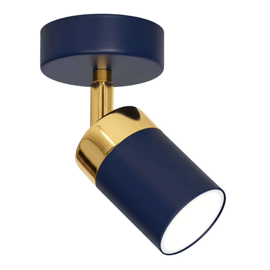 Brilagi - Zidna reflektorska svjetiljka POKER 1xGU10/25W/230V plava/zlatna