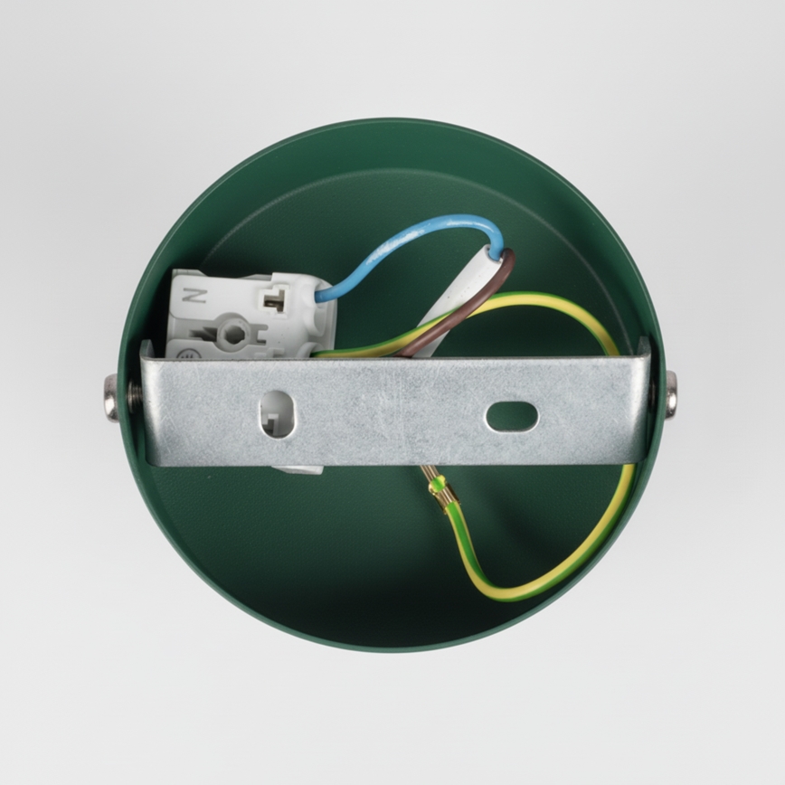 Brilagi - Zidna reflektorska svjetiljka POKER 1xGU10/25W/230V zelena/zlatna