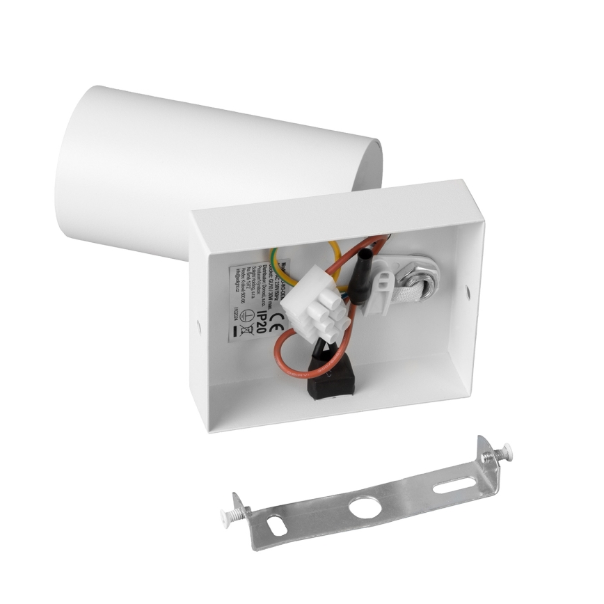Brilagi - Zidna reflektorska svjetiljka SELE 1xGU10/30W/230V bijela
