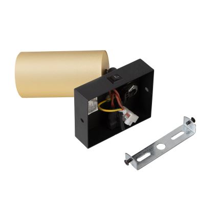 Brilagi - Zidna reflektorska svjetiljka SELE 1xGU10/30W/230V crna/zlatna