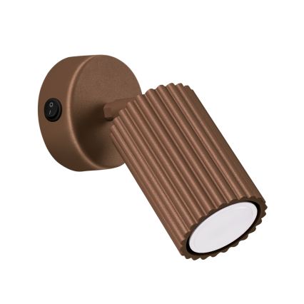 Brilagi - Zidna spot svjetiljka CRESTO 1xGU10/10W/230V smeđa
