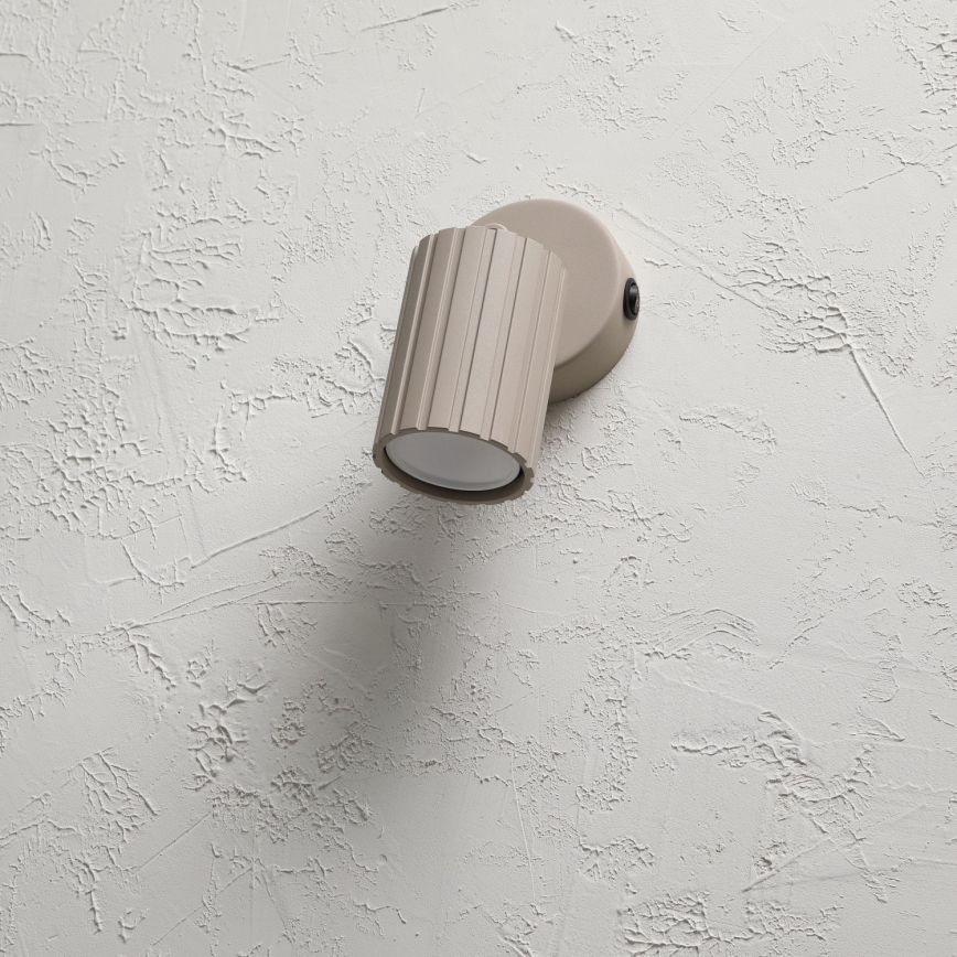 Brilagi - Zidna spot svjetiljka CRISPINA 1xGU10/10W/230V bež