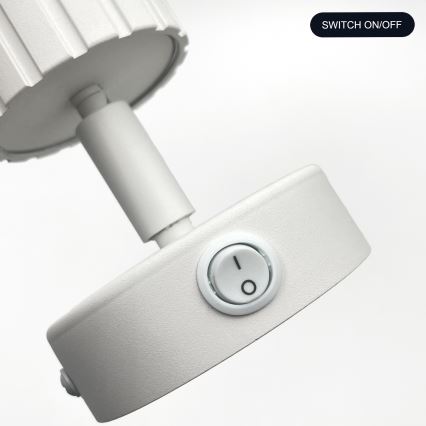 Brilagi - Zidna spot svjetiljka CRISPINA 1xGU10/10W/230V bijela