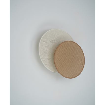 Brilagi - Zidna svjetiljka CIRCLES 1xE27/15W/230V 35x32 cm bež/krem