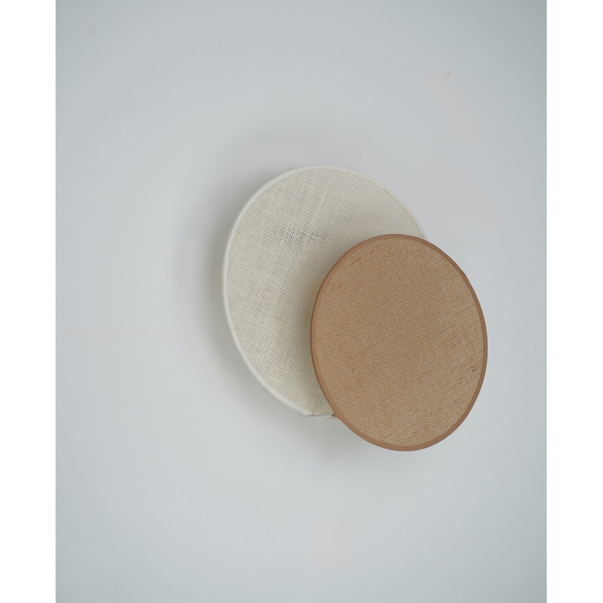 Brilagi - Zidna svjetiljka CIRCLES 1xE27/15W/230V 35x32 cm bež/krem