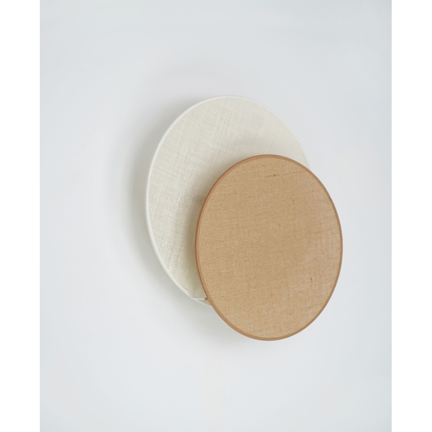 Brilagi - Zidna svjetiljka CIRCLES 1xE27/15W/230V 45x45 cm bež/krem