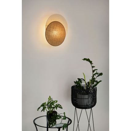 Brilagi - Zidna svjetiljka CIRCLES 1xE27/15W/230V 45x45 cm bež/krem