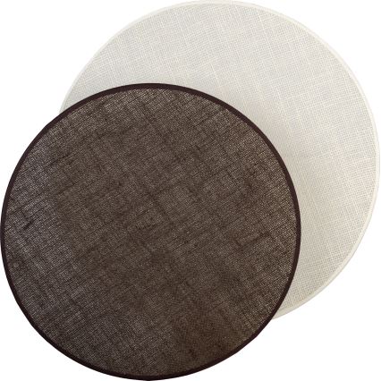 Brilagi - Zidna svjetiljka CIRCLES 1xE27/60W/230V promjer 45 cm krem/smeđa