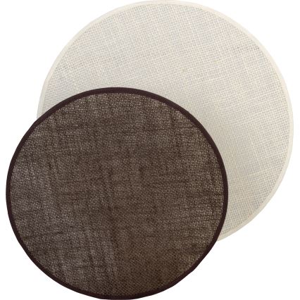 Brilagi - Zidna svjetiljka CIRCLES 1xE27/60W/230V Ø 35 cm krem/smeđa